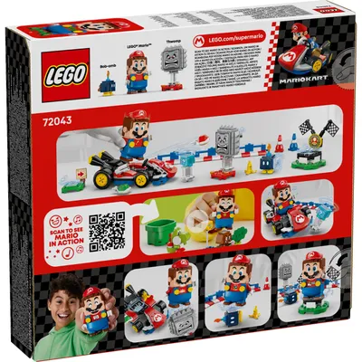 Mario & Standard Kart - Ljud & Effekter - Mario Kart - 72043 - LEGO