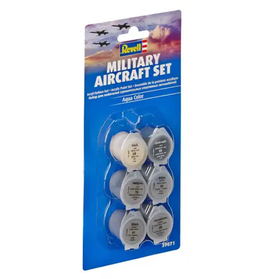 Military Aircraft Set - 6 farver - 39071 - Revell