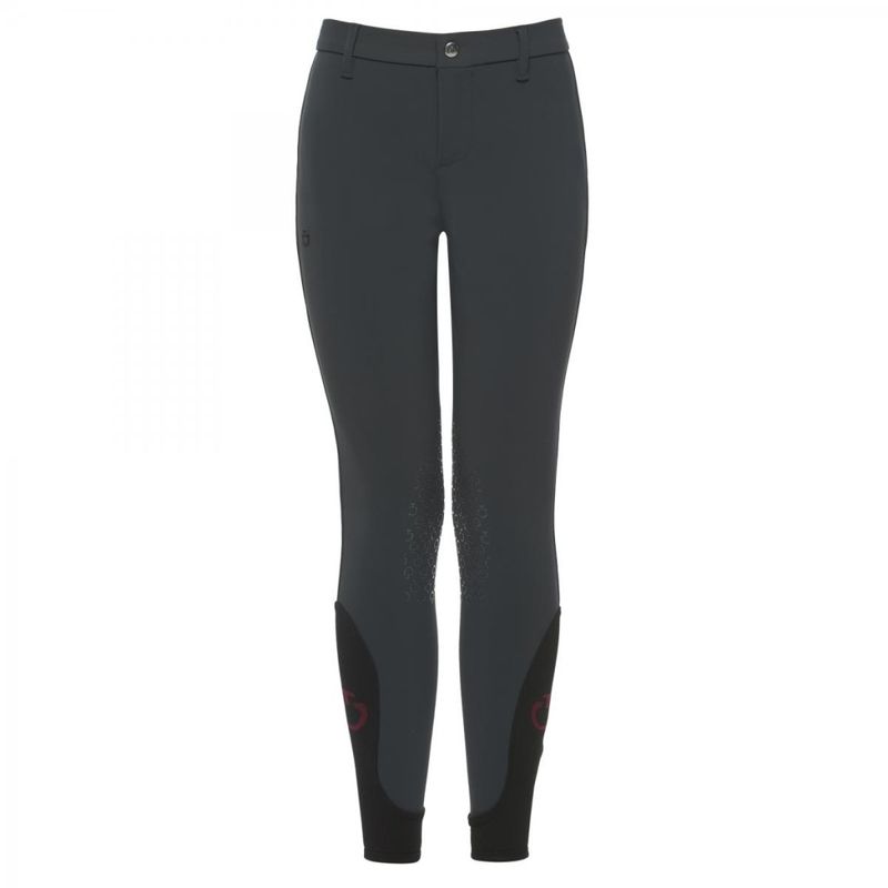 Cavalleria Toscana juniorridbyxa knägrip dark grey
