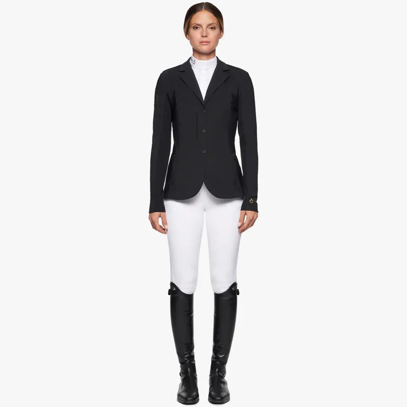 Cavalleria Toscana R-EVO Light Tech Knit Zip Riding Jacket