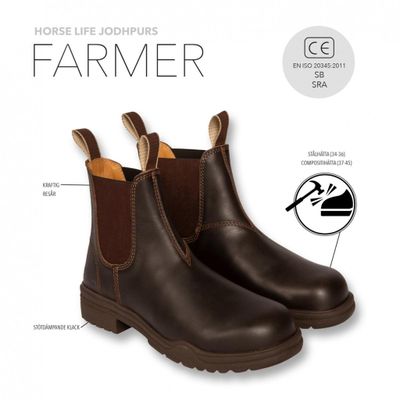 Farmer Jodhpurs stålhätta