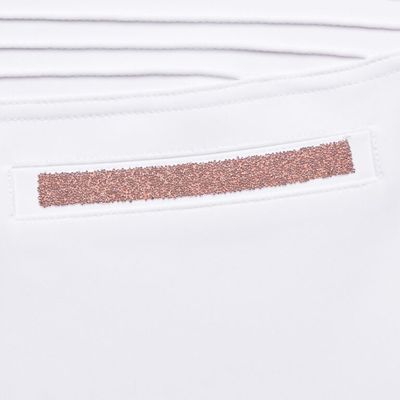 Samshield Clara fullgrip högre midja vit rosegold