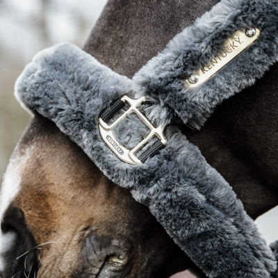 Kentucky horsewear grimma fårskinn grå