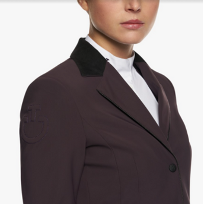 Cavalleria Toscana GP Zip tävlingkavaj Plum