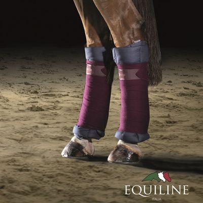 Equiline quilted bandageunderlägg 4-pack