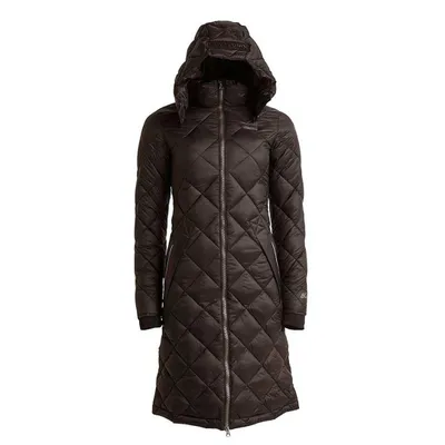 KLalleigh Long Insulated Riding Coat brown choco