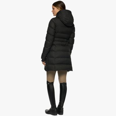 Cavalleria Toscana Belted quilted nylon hooded coat