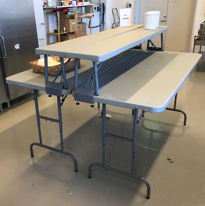 Arbetsbord 183x76cm - Höjbart