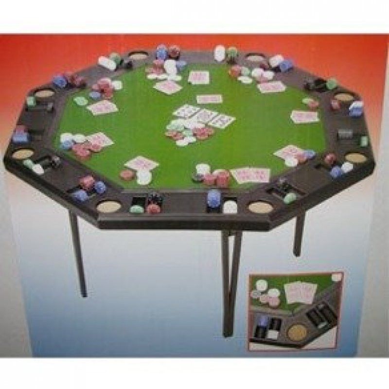 Pokerbord för 8 personer