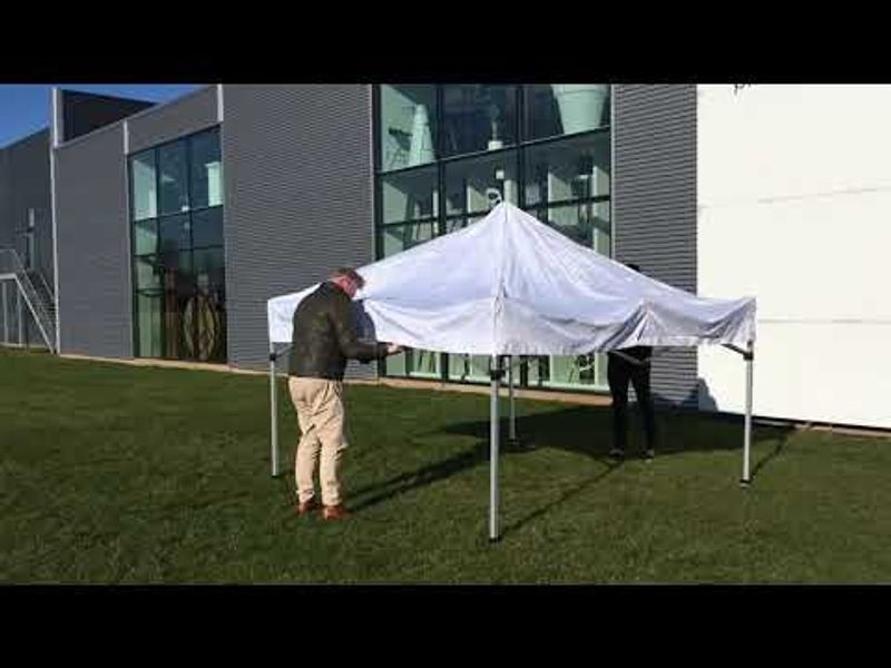 Tält 4x4m - Vit