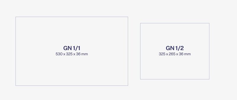 Kylplatta 1/2 - Halv