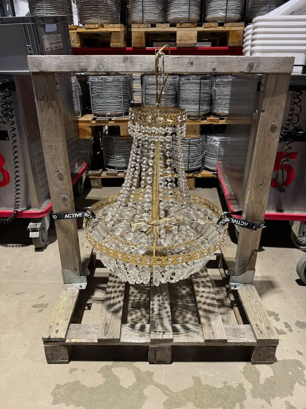 Kristallkrona mindre - 50cm i diameter