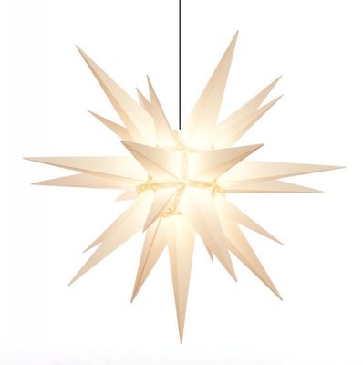 Stor Julstjärna Plast 130cm