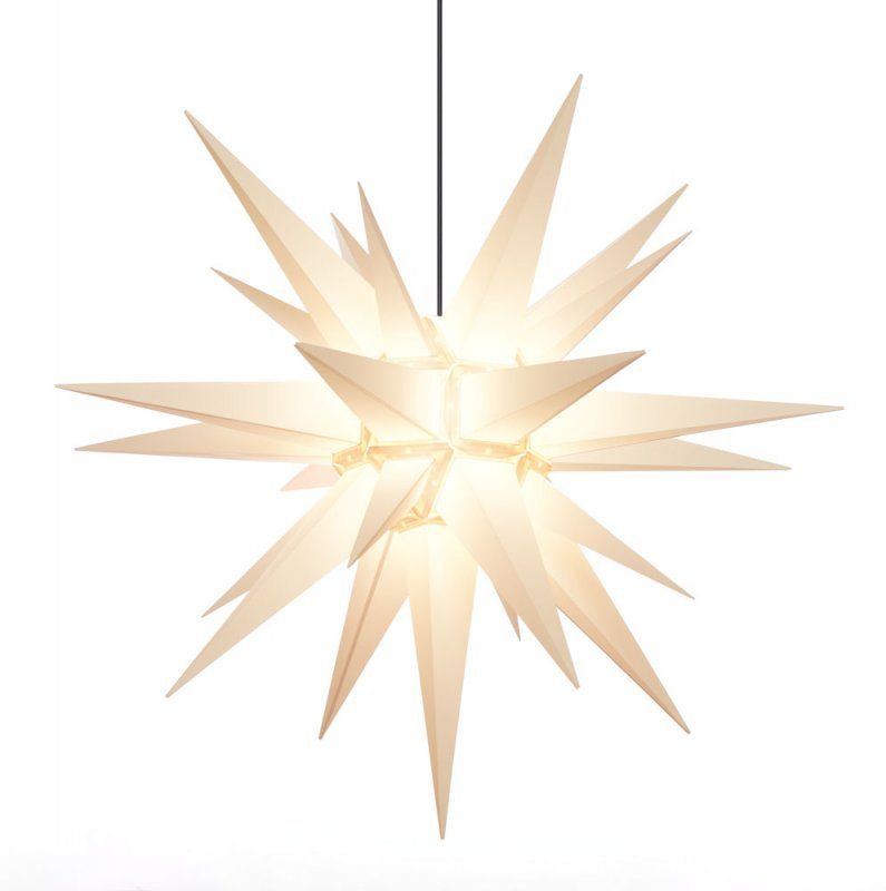 Stor Julstjärna Plast 130cm