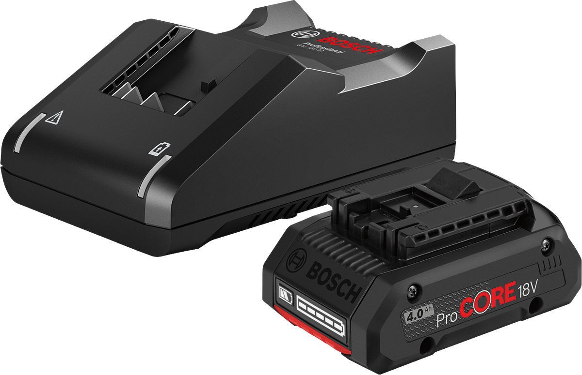 Bosch startset ProCORE18V 4,0Ah och laddare GAL 18V-40