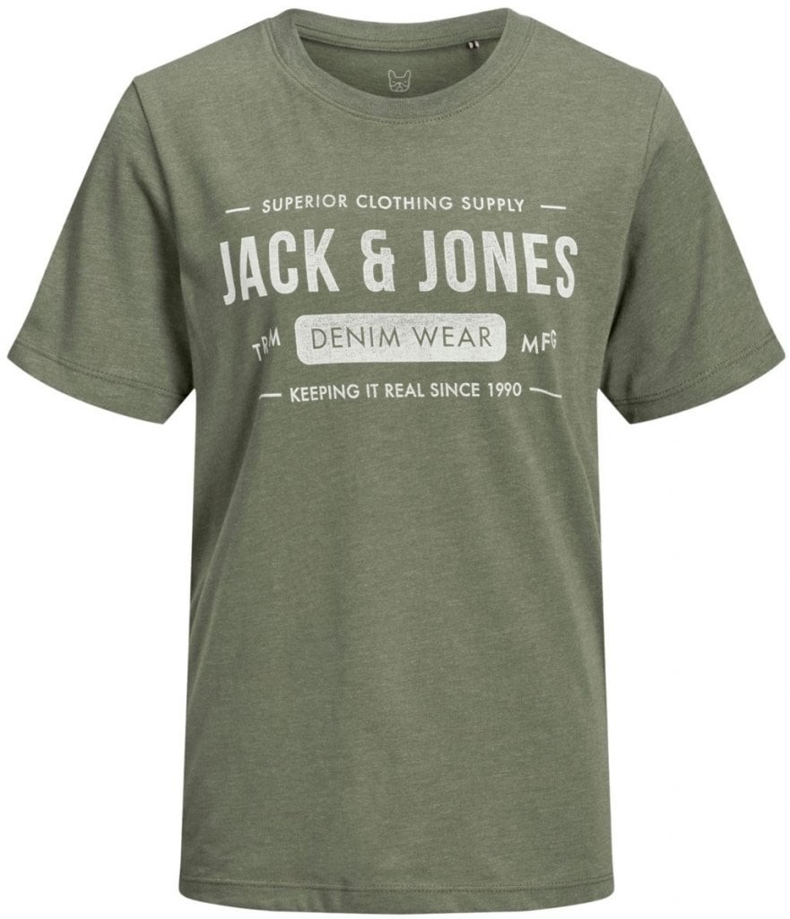 Denim Wear oliv barn T-shirt Jack And Jones (128 Olive Night)