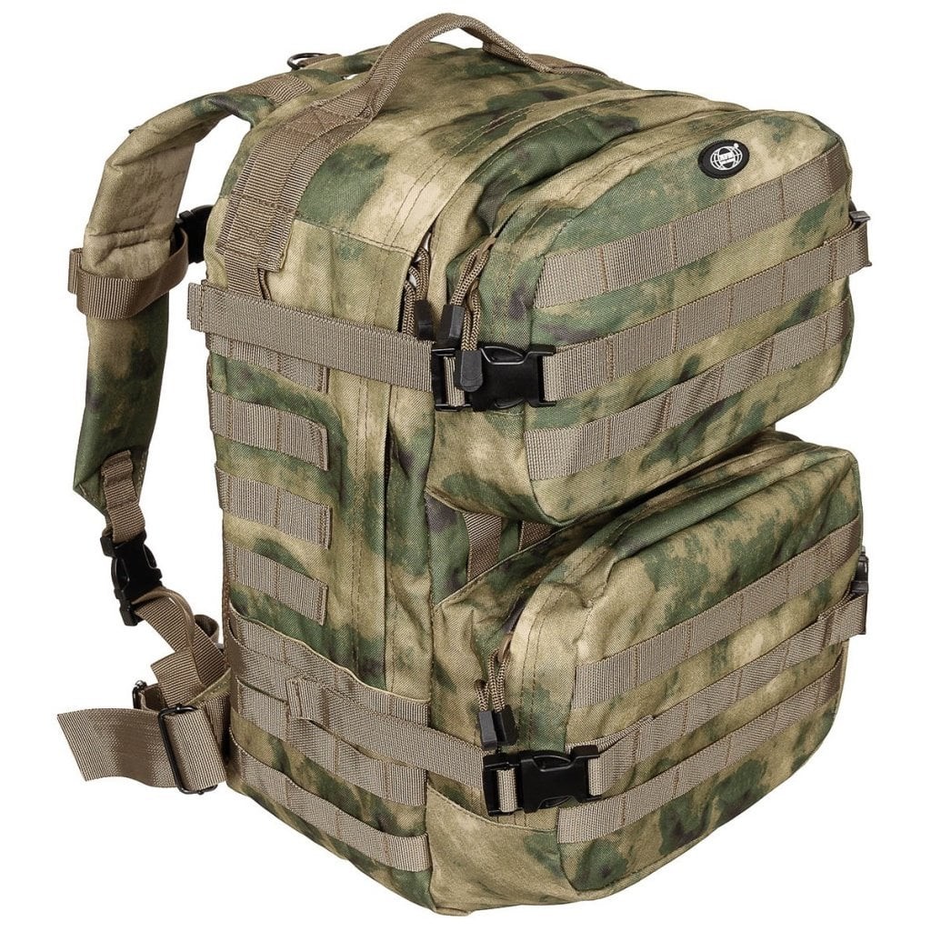 Camo US Assault II ryggsäck (HDT-camo FG)