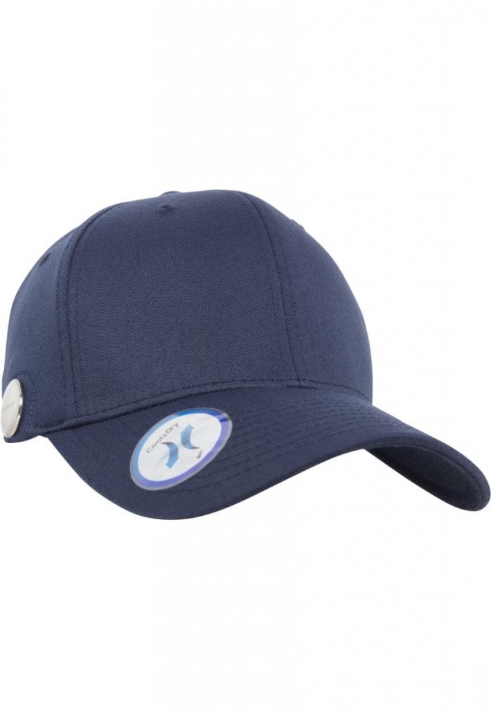 Golfkeps flexfit med bollmarkör (S/M navy)