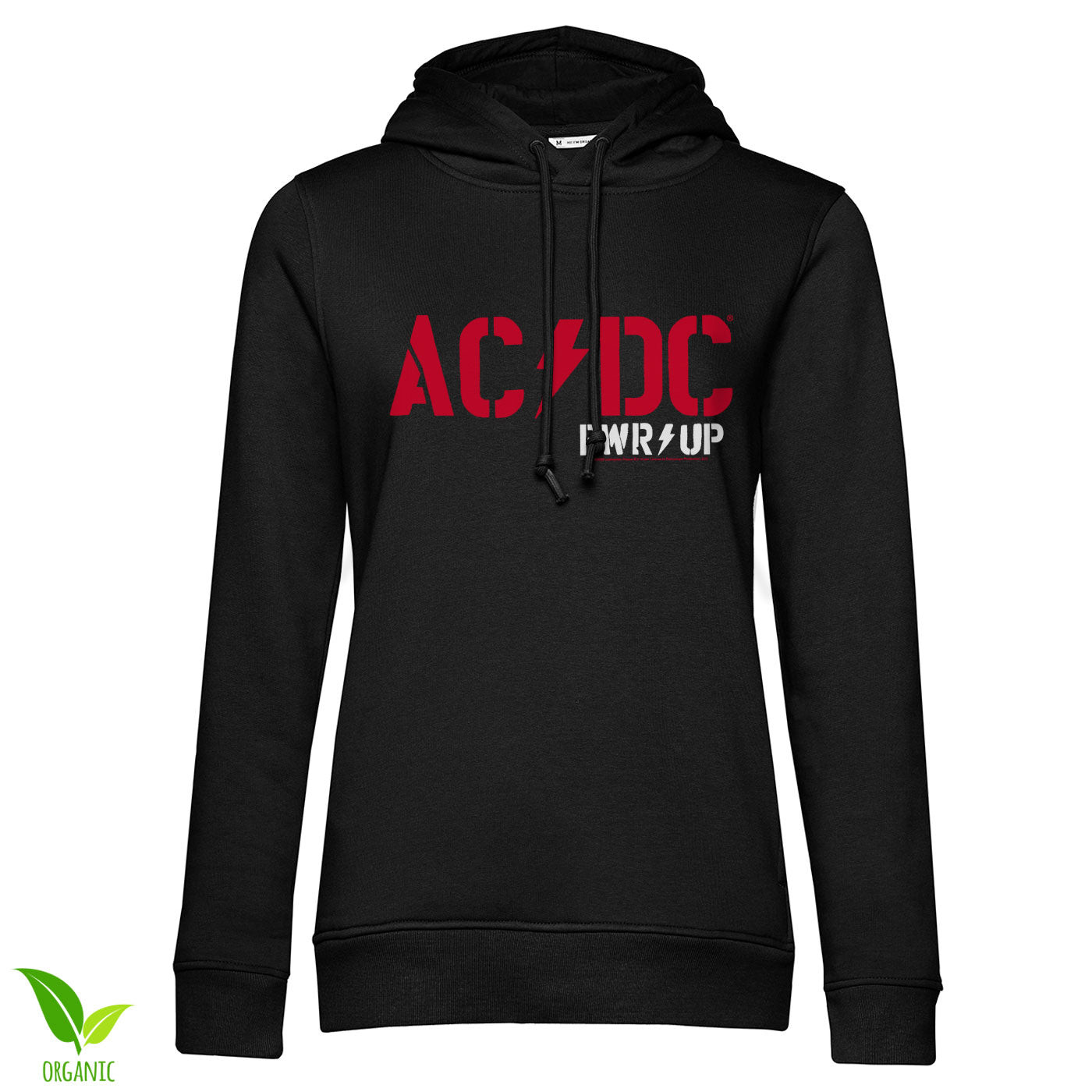AC/DC - PWR-UP Girly Hoodie (L Black)