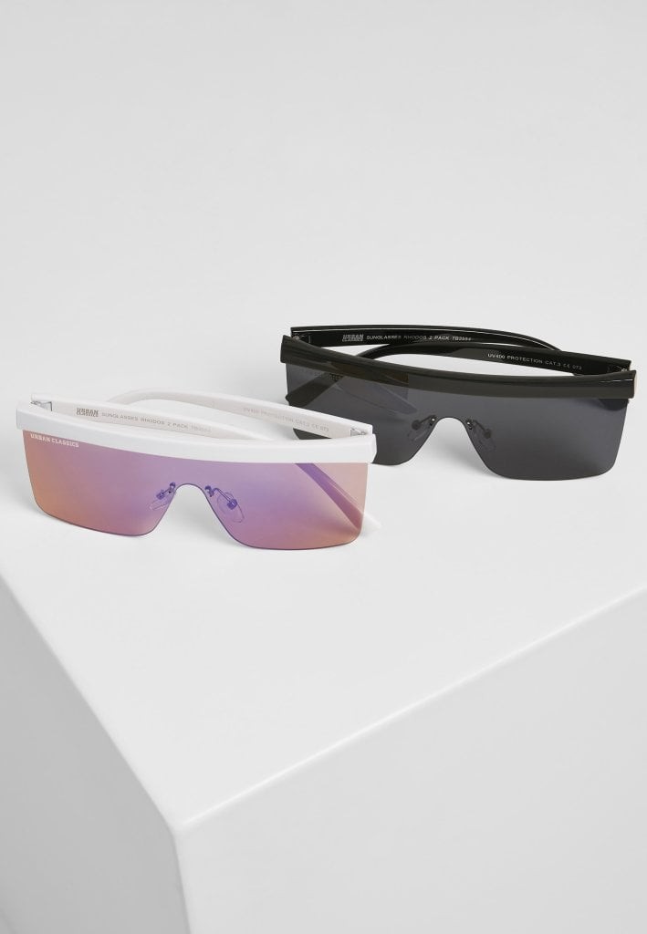 Fyrkantiga solglasögon Rhodos 2-pack