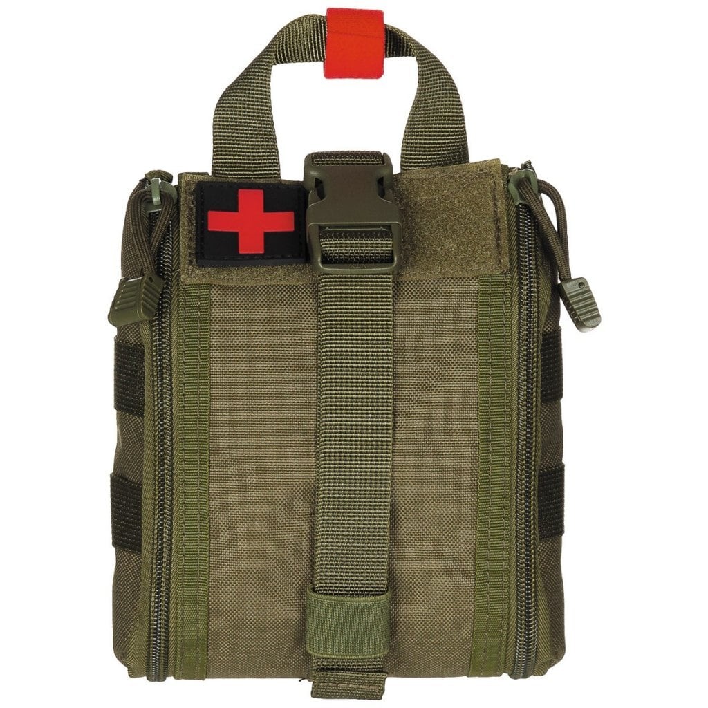 Liten första hjälpen-väska - MOLLE IFAK (OD green)