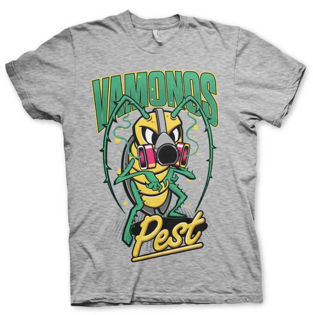 Breaking Bad - Vamanos Pest Bug T-Shirt (HeatherGrey L)