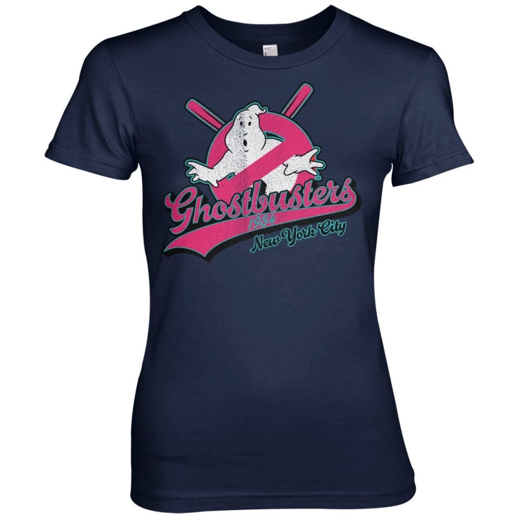 Ghostbusters - New York City Girly Tee (Navy L)