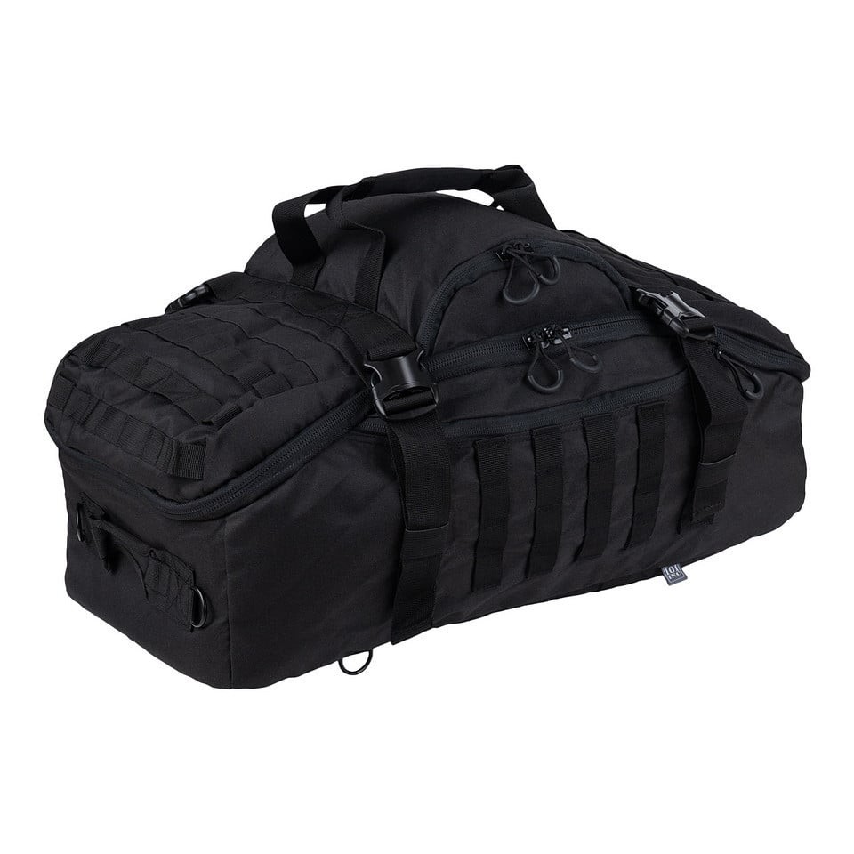 Tactical Weekender-väska 45L (3in1) (Black)