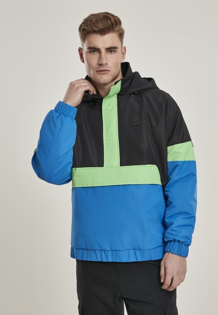 3-ton neon mix jacka (XL black/cobaltblue)