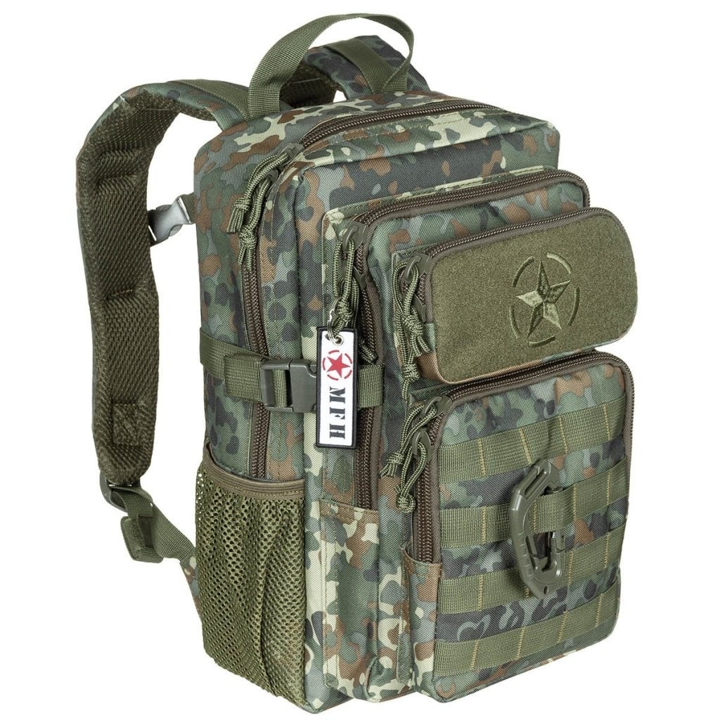 US Assault backpack "Youngster" (BW camo)