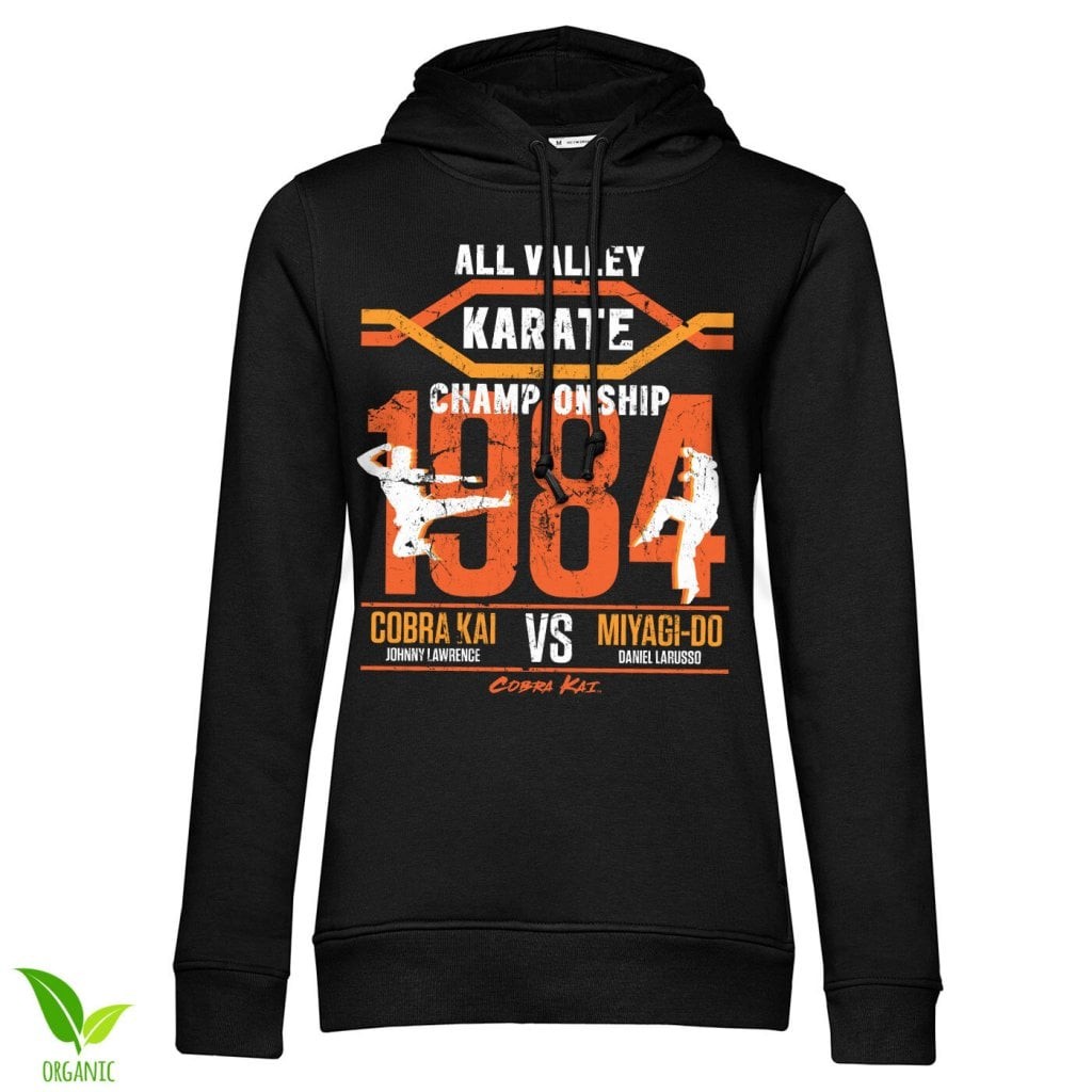All Valley Karate Championship Girly Hoodie (Black L)