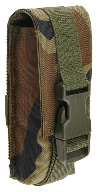 Multi pouch large MOLLE camo (woodland) (woodland)