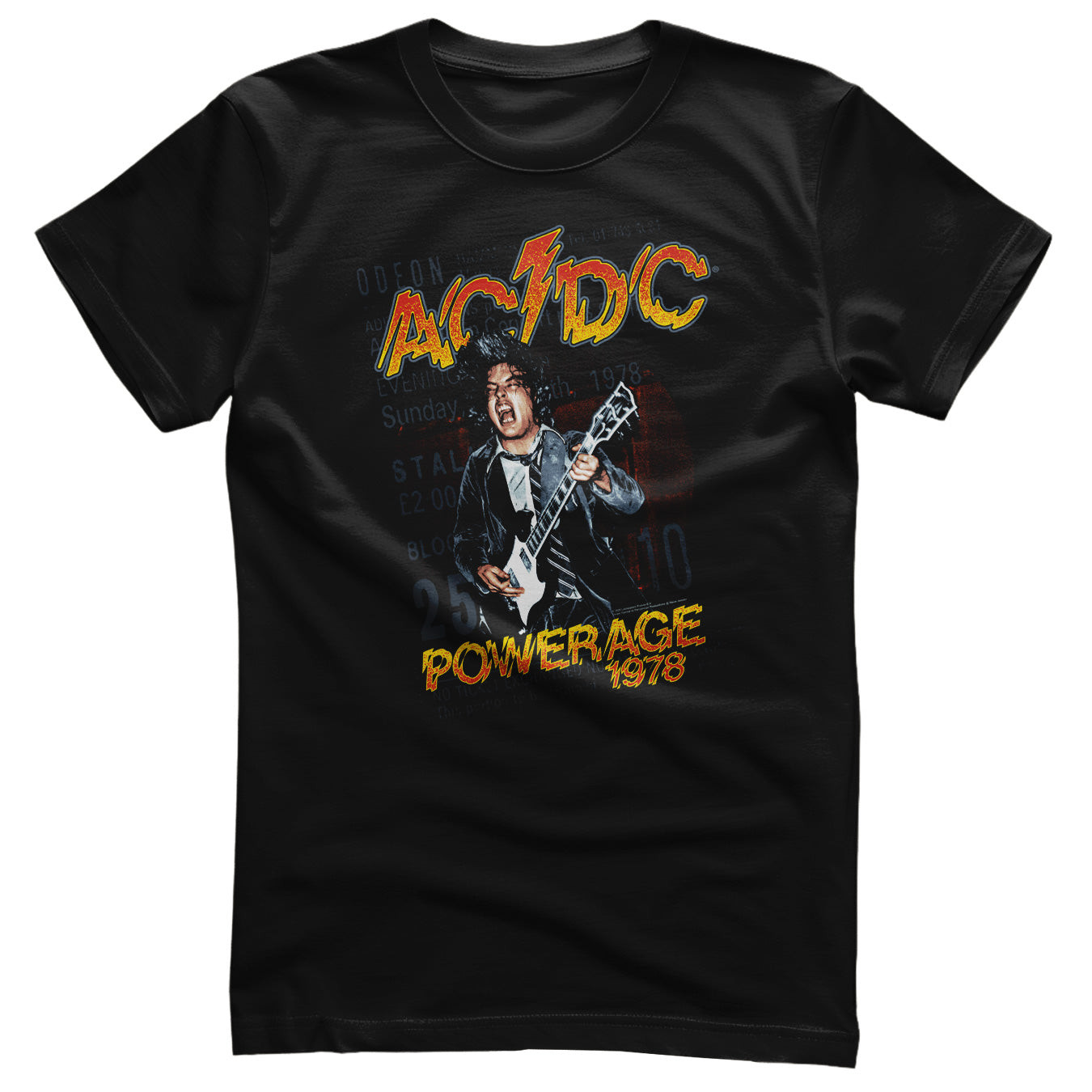 AC/DC - Powerage 1978 T-Shirt (3XL Black)