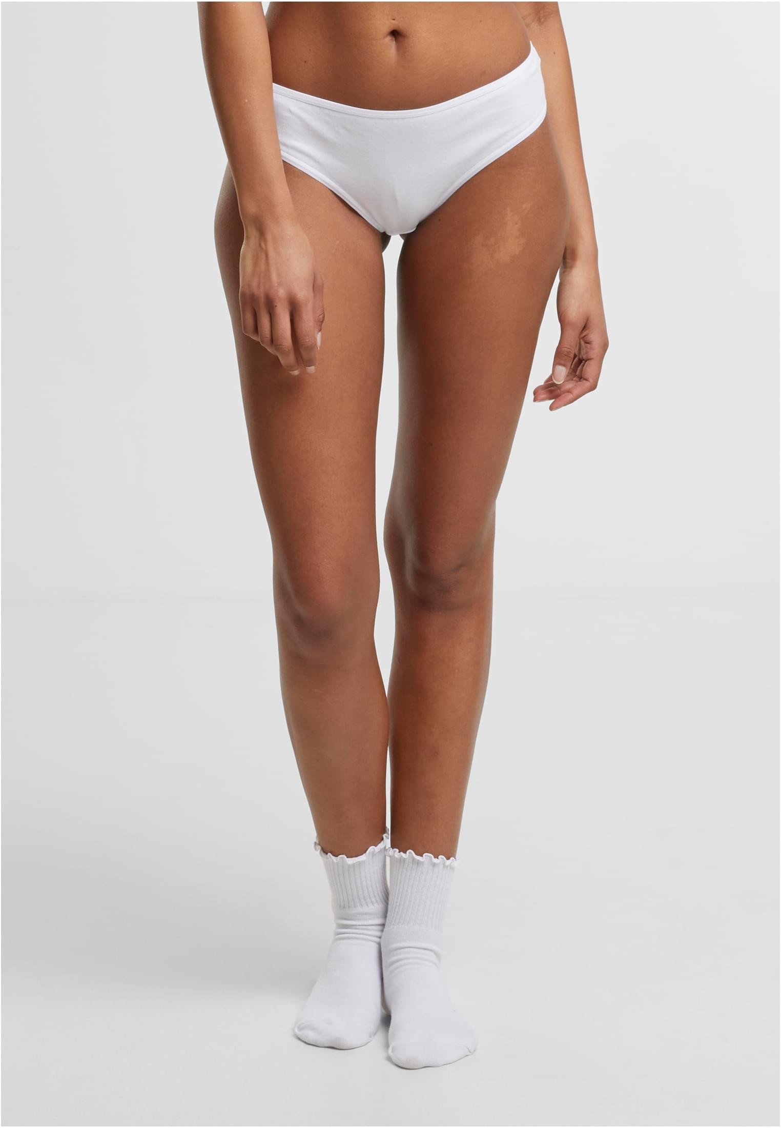 Basic Cotton Brazilian trosa 5-Pack (L white+white+white+white+white)