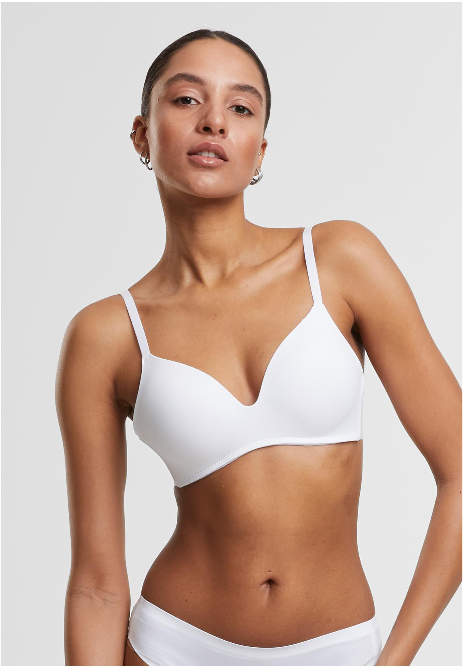 Basic Vadderade BH 2-Pack (70A white+white)