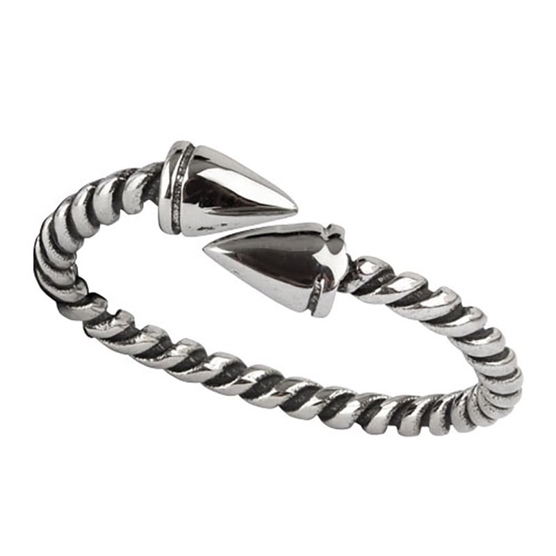 Claws ring i rostfritt stål (56)