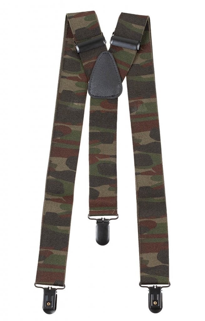 Hängslen i camo (Woodland)