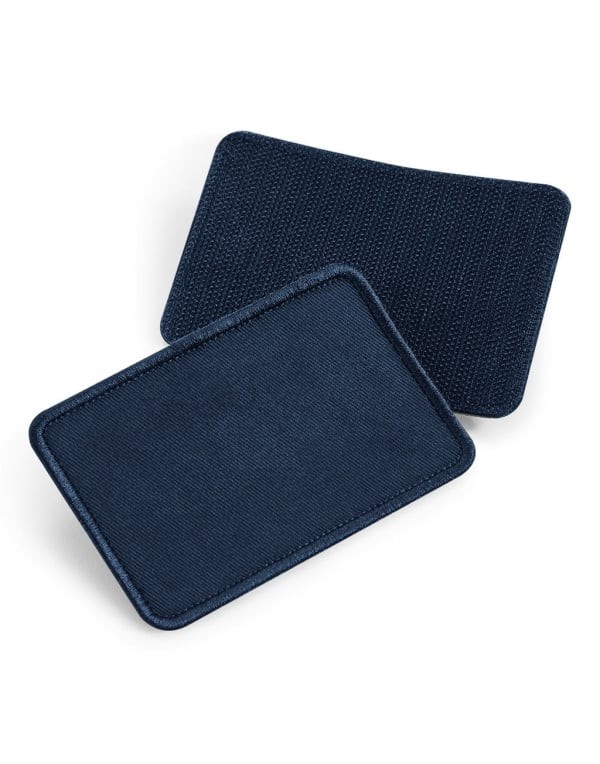 Blank patch med kardborre (French navy)