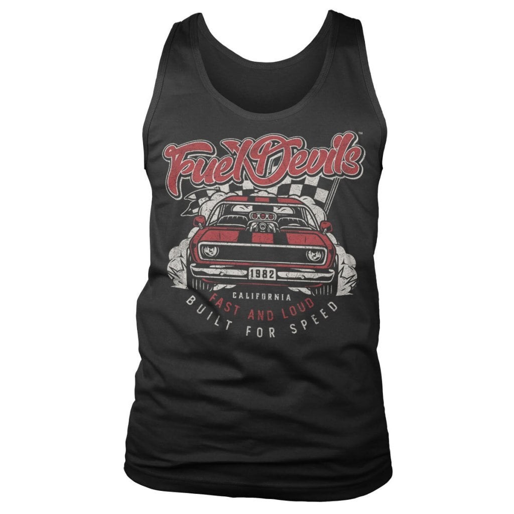 Fuel Devils Fast And Loud Tank Top (Black L)