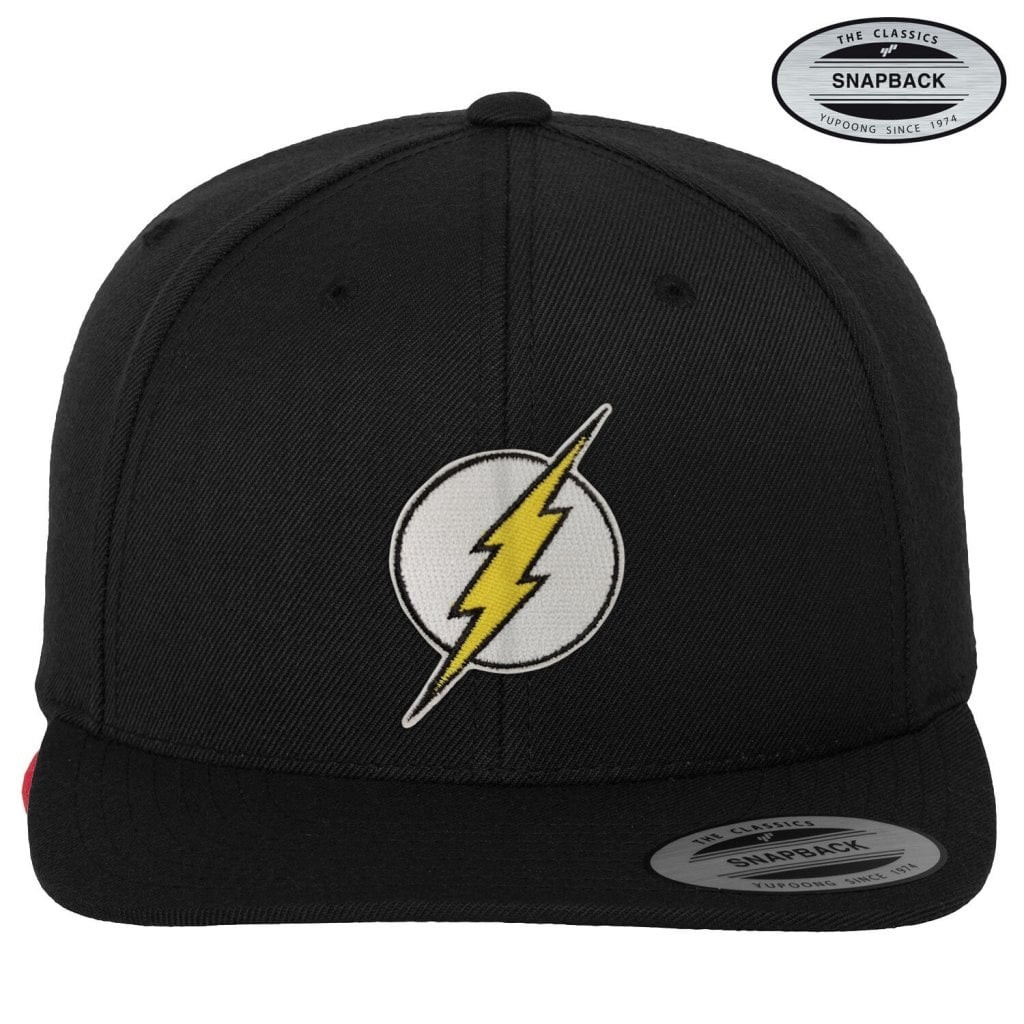 The Flash Premium Snapback Cap (Black)