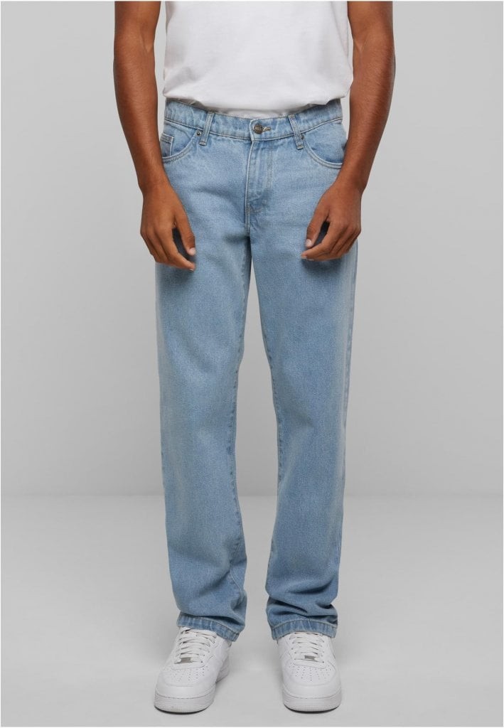 Heavy Ounce Straight Fit Jeans (30 new light blue washed)