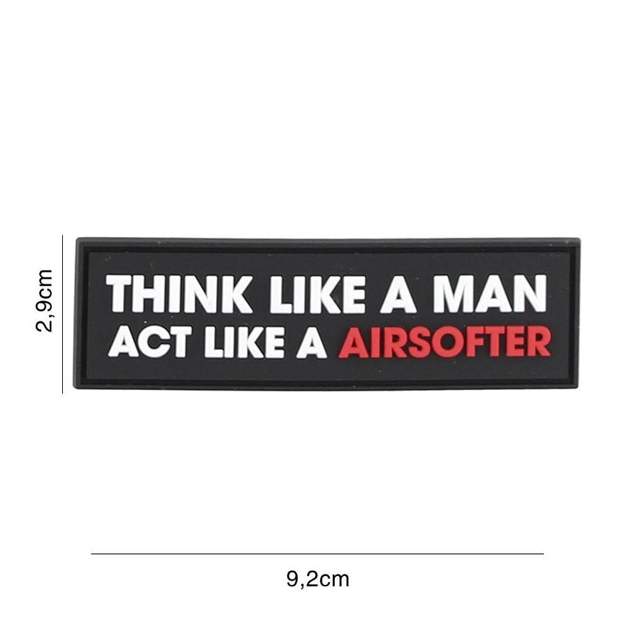 Think like a man - PVC patch