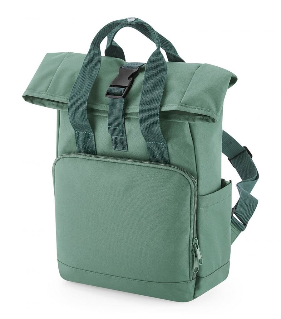 Mini rolltop ryggsäck (SageGreen)