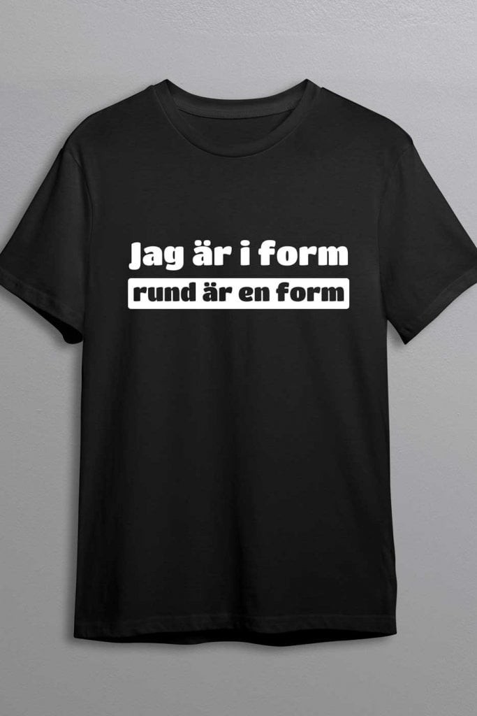 Jag är i form (Dam 4XL)