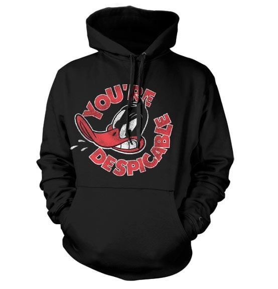 Daffy Duck - You're Despicable Hoodie (Black L)