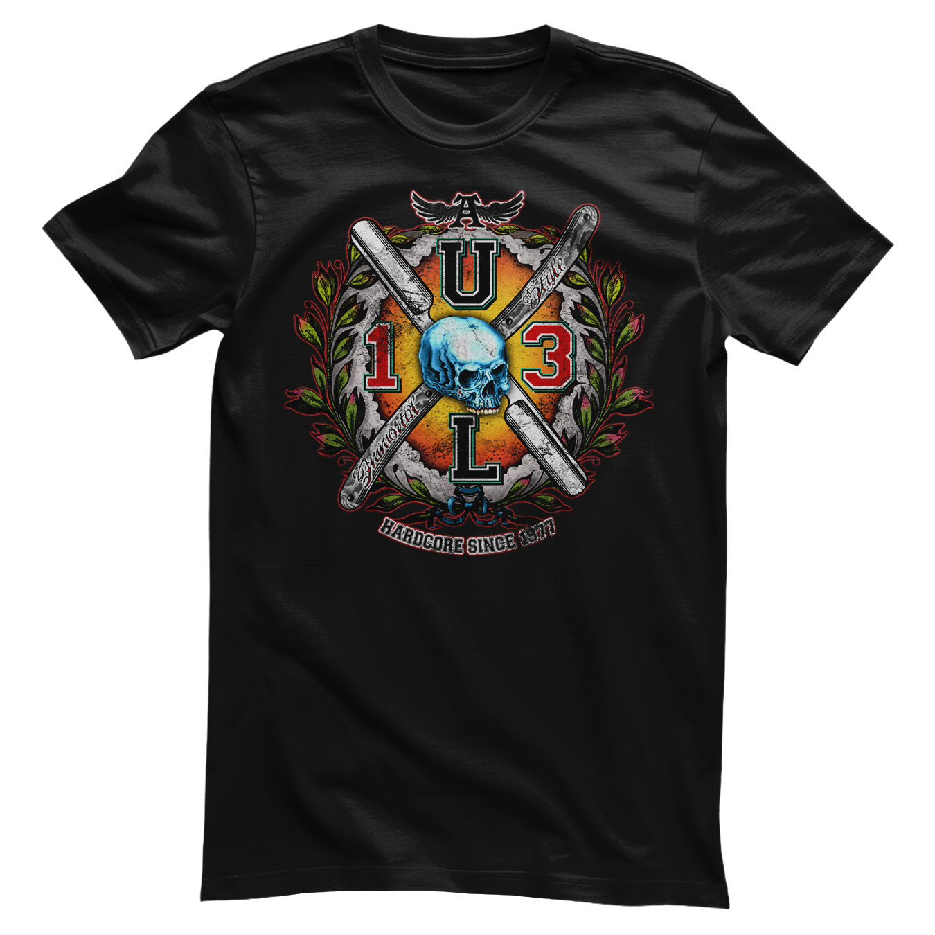UL13 - Hardcore Since 1977 T-Shirt (3XL Black)