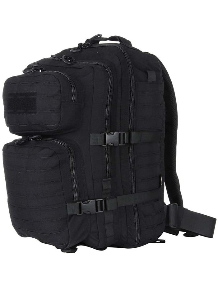 3 dagar lasercut assault ryggsäck (Black)