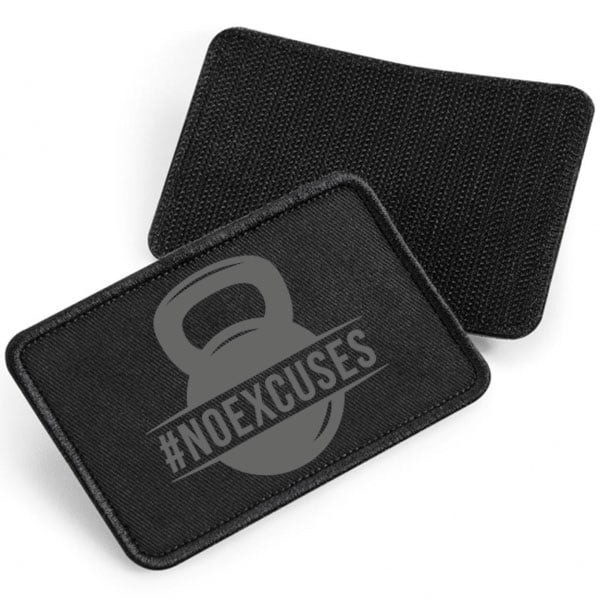 No Excuses tygpatch (Black)