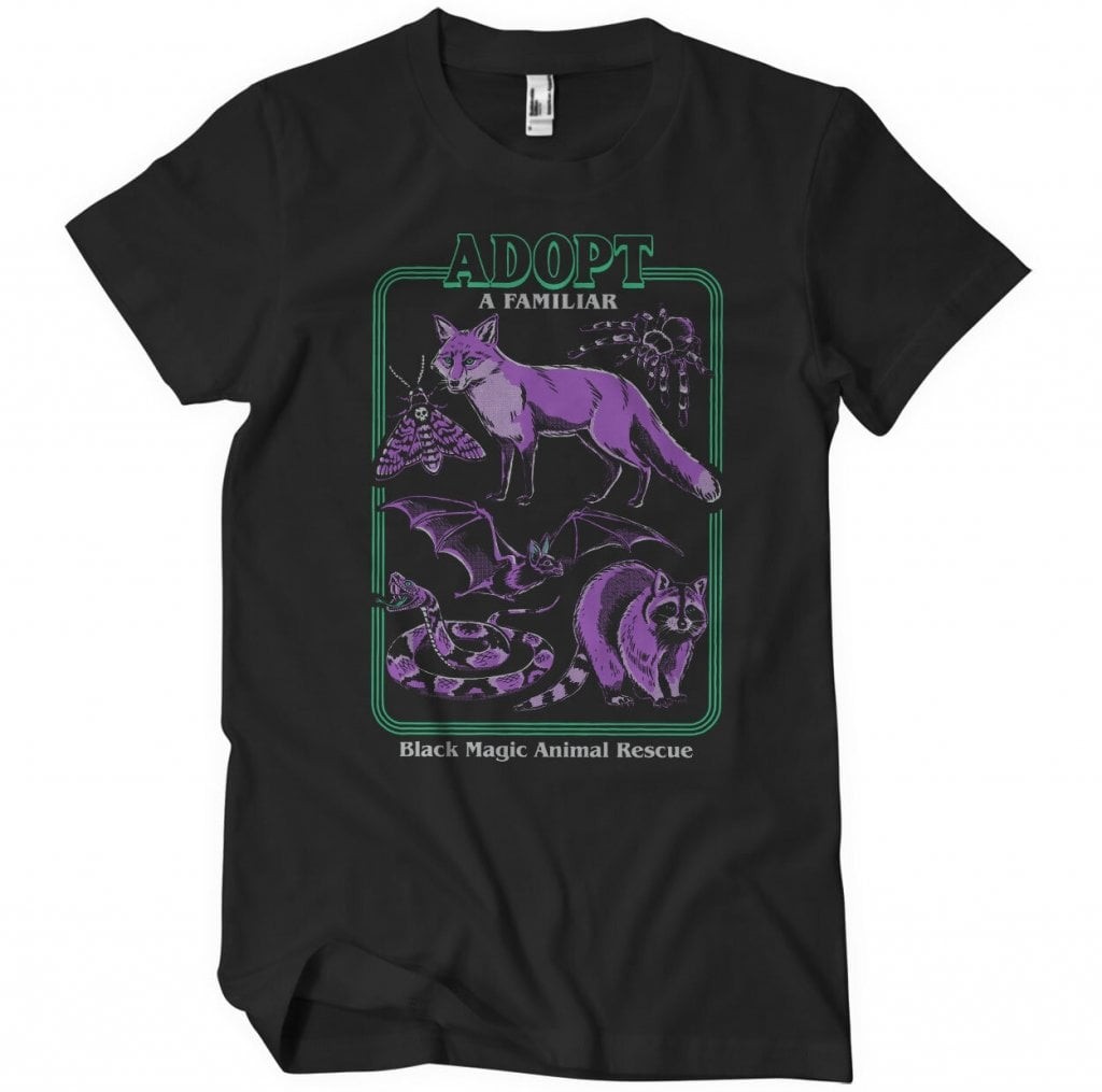 Adopt A Familiar 2 T-Shirt (Black L)