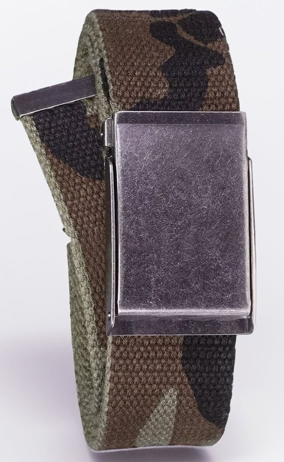 Canvasbälte woodland camo